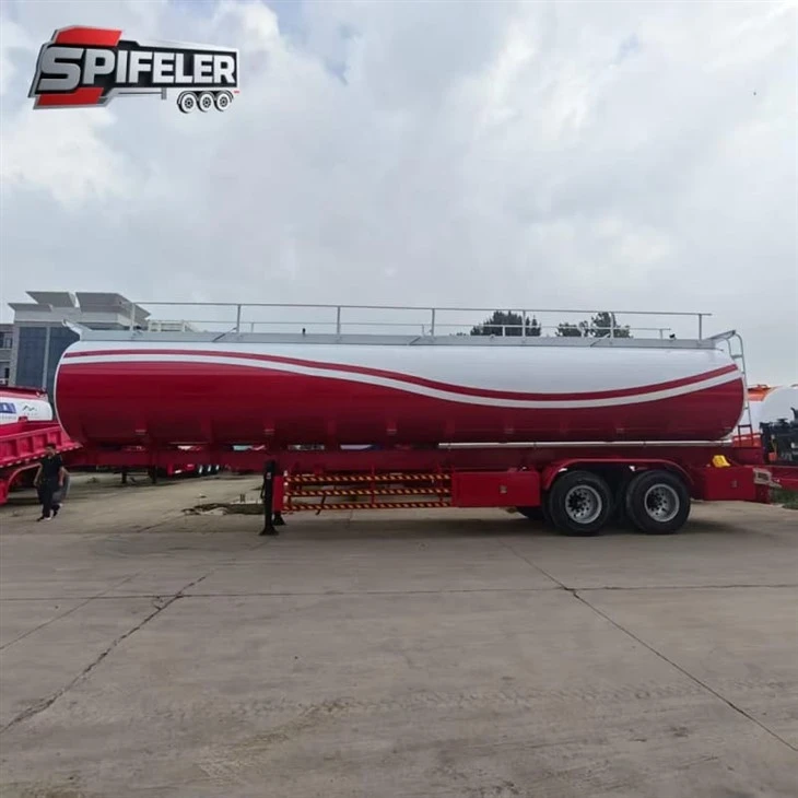 2-axle 45000L Carbon Steel Oil Tank Semi-trailer factory 2-axle 45000L Carbon Steel Oil Tank Semi-trailer factory