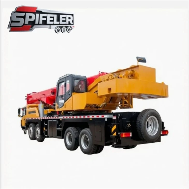 50 Ton Outdoor Lifting Loading Crane factory 50 Ton Outdoor Lifting Loading Crane factory
