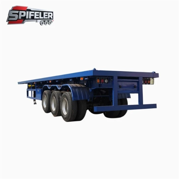 Light 40ft Flatbed Container Trailer price