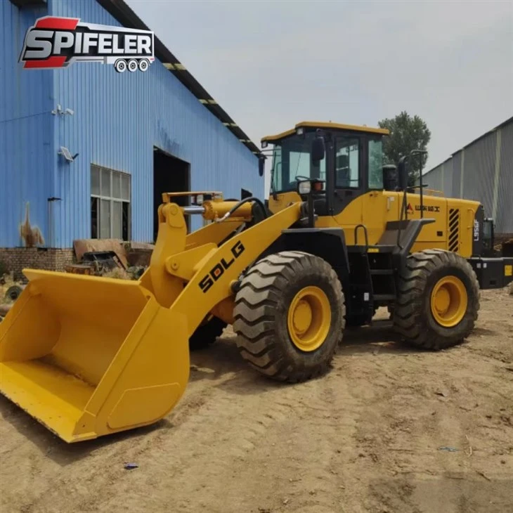 Strong Wheel Loader For Bulk Scooping