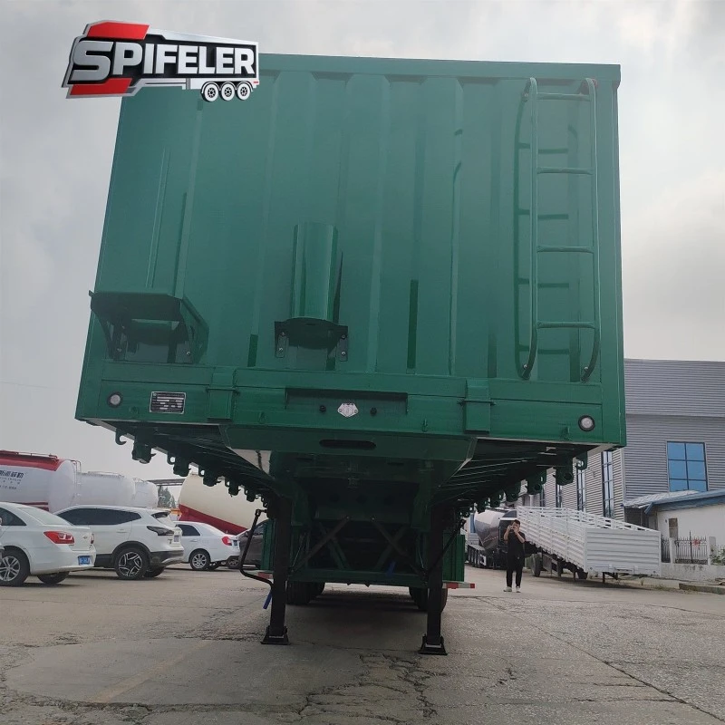 Great-Structural-Toughness-Inland-Freight-Terminal-Bulk-Shipment-Intercity-Road-Hauling-Container-Trailer 4 Great-Structural-Toughness-Inland-Freight-Terminal-Bulk-Shipment-Intercity-Road-Hauling-Container-Trailer 4