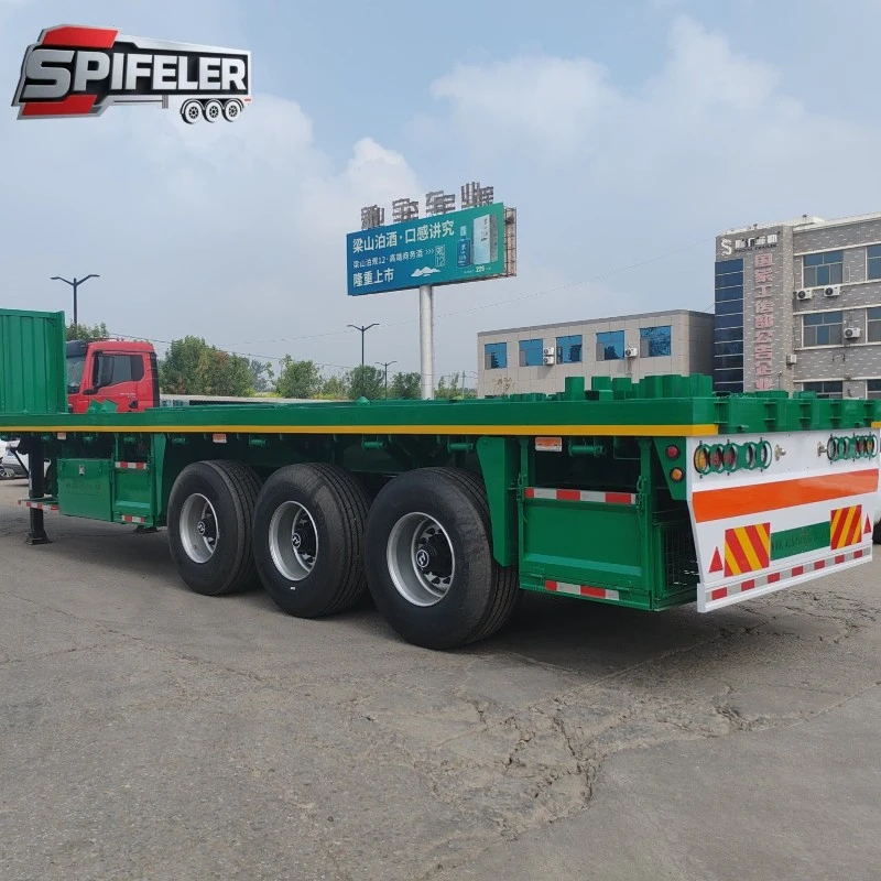 Great-Structural-Toughness-Inland-Freight-Terminal-Bulk-Shipment-Intercity-Road-Hauling-Container-Trailer Great-Structural-Toughness-Inland-Freight-Terminal-Bulk-Shipment-Intercity-Road-Hauling-Container-Trailer